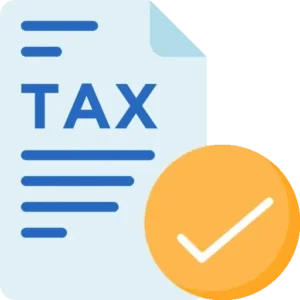 Tax document icon